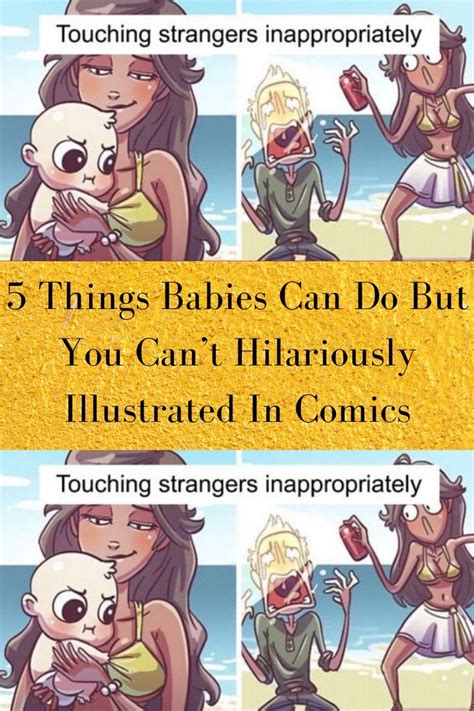 Five Things Babies Can Do But You Can T Hilariously Illustrated In Comics