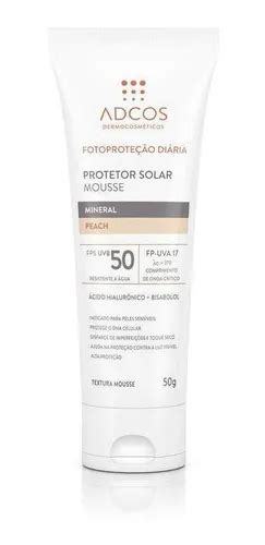 Protetor Solar Mousse Adcos Fps Nude Frete Gr Tis