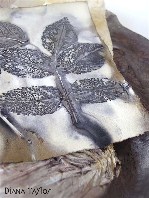 Eco Print On Paper By Velvet Moth Studio Textile Patterns Textile Art