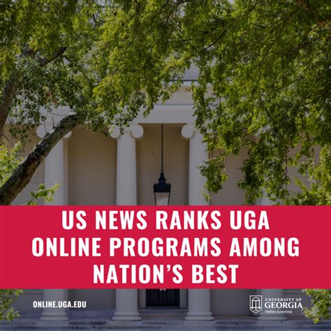 Us News Ranks Uga Online Programs Among Nations Best Uga Online