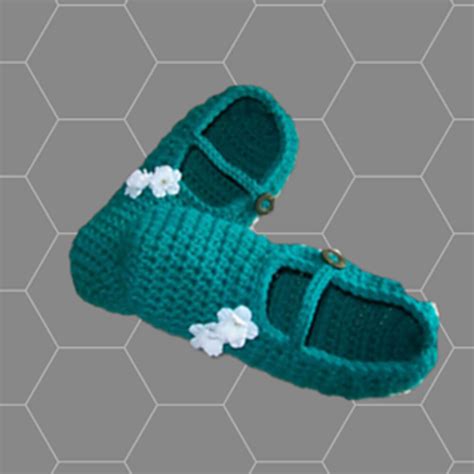 Crochet Ballet Slippers