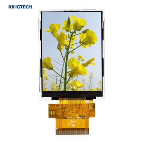 Interfaz Spi Mcu Rgb X Lcd Tft Display Kingtech Display