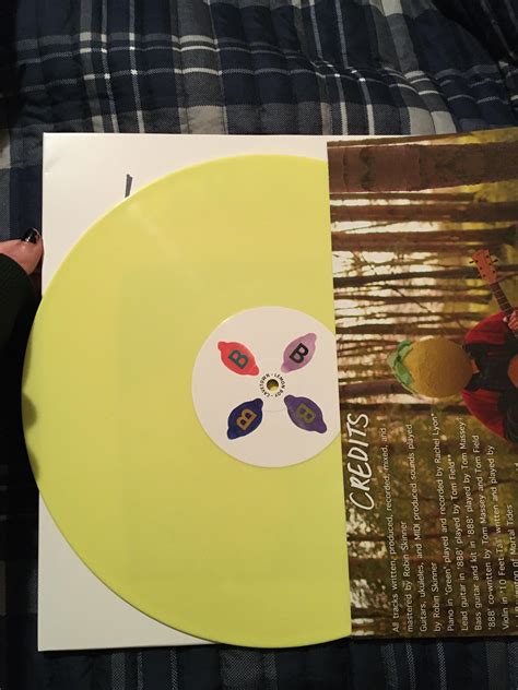 My Boyfriend Got Me The Limited Edition Lemon Yellow Lemon Boy Vinyl As