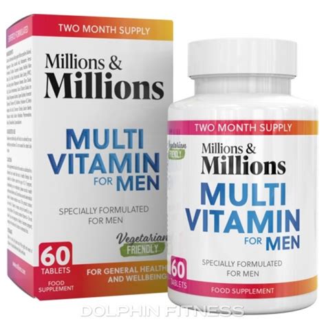 Millions And Millions Multivitamin For Men 60 Tablets