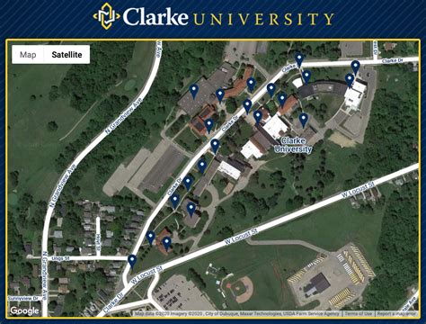 University Of Dubuque Campus Map Map