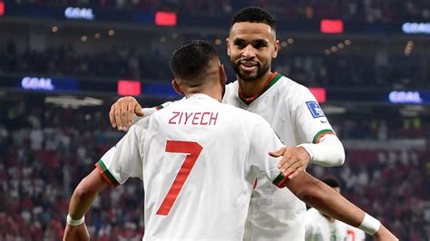 Canada 1 2 Morocco Hakim Ziyech And Youssef En Nesyri Goals Send