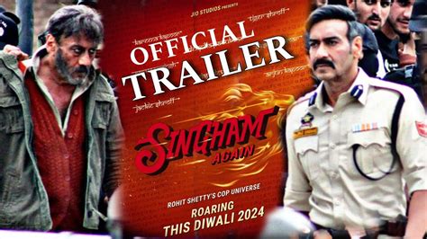 Singham Again Trailer Ajay Devgn Kareena Kapoor Singham Teaser Ajay