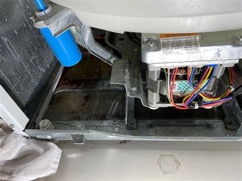 GE Washer Is Leaking Looks Like Overflow Tube Bearing And Pump