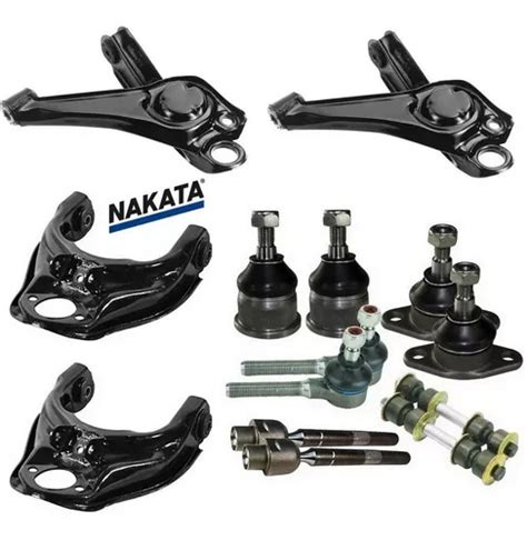 Kit Bandeja Terminal Pivô Bieleta Barra Axial Chevette Parcelamento