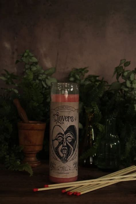 Haus Of Hoodoo The Lovers Fixed Candle 10 Spell Candles To Work Magic