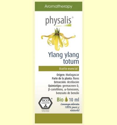 Aceite Esencial Ylang Ylang Totum Bio Physalis 10 Ml