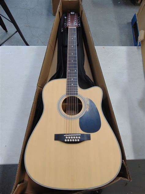 VANGOA 12 STRING CUTAWAY ACOUSTIC GUITAR Maxx Liquidation Marketplace