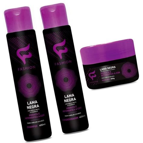 Lama Negra Fashion Shampoo Condicionador M Scaras Und