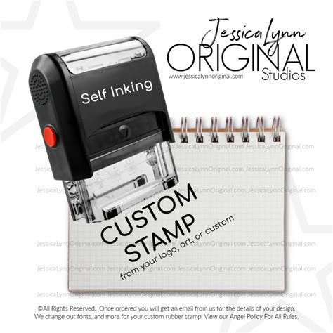 Custom Rubber Stamps — JessicaLynnOriginal.com