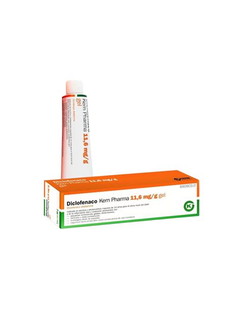 Comprar Diclofenaco Kern Pharma 11 6 MG G Gel Topico 60 G Farmacia Angulo