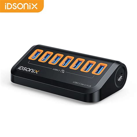 IDsonix Concentrador De Red USB 3 2 Estaci N De Acoplamiento De 7