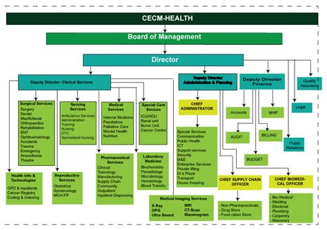 Organizational Structure Meru Teaching And Referral Hospital