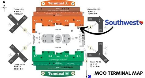 Navigating Southwest Terminal In MCO 2023 Travel Guide