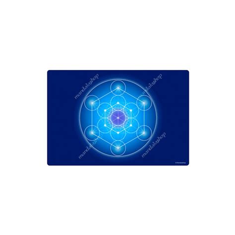 Magnet Souple Cube De Metatron Couleurs Des Chakras Couleur Cube De