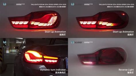 Vland Oled Tail Lights For Bmw M4 Gts F32 F33 F82 F36 F83 4 Series 201 — Vland Us Ad Bigdatr