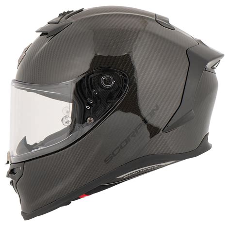 Casque intégral Scorpion Exo R1 Carbon Air SOLID