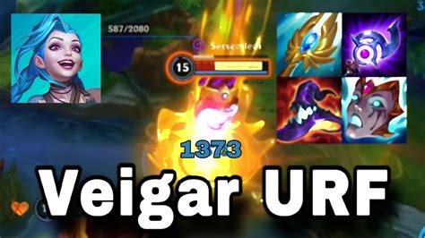 1300 AP Veigar URF Modunda Tek Atıyor League Of Legends Wild Rift