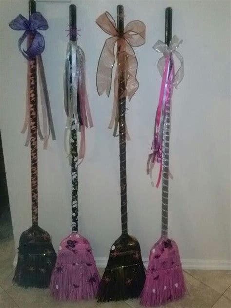 Witches Brooms Made for family and friend.. =] | Halloween witch ...