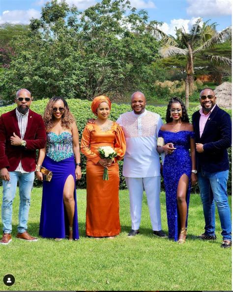 10 Kenyan Celeb Couples Who Dressed In Style During Akothees Grand