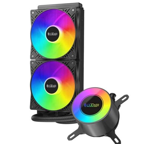 Pccooler Pc COOLER GI CL240 ARGB BLACK LIQUID CPU COOLER BLACK