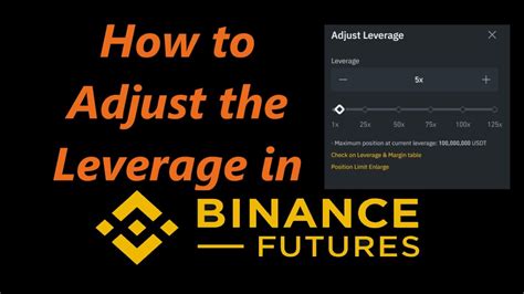 How To Adjust Leverage In Binance Futures Trading Hedge Mode Trading