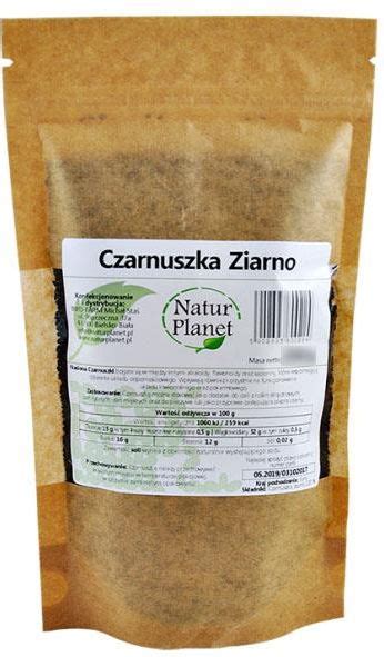 Natur Planet Czarnuszka Ziarno 500G Ceny I Opinie Ceneo Pl