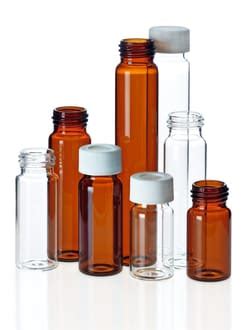 Fisherbrand EPA Screw Neck Vial Glass Vials Environmental Sampling