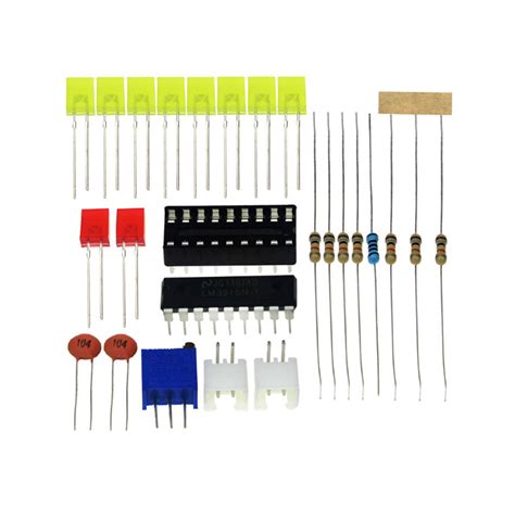 LM3915 DC 9V 12V 10 LED Sound Audio Spectrum Analyzer Level Indicator