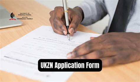 Ukzn Application Form