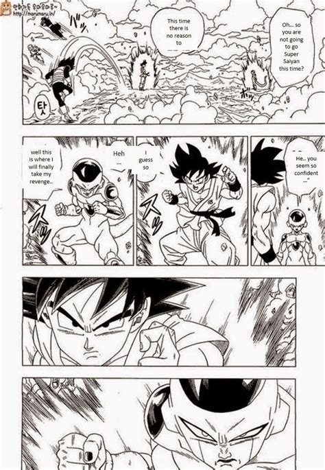 Dragon Ball Z Resurrection F Prequel Manga Starkuprising Dragon