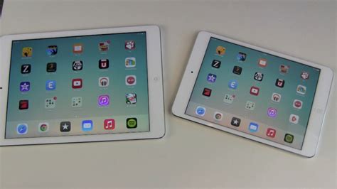 Apple Ipad Air Vs Ipad Mini Mit Retina Vergleich Technikfaultier