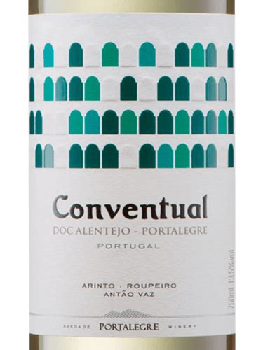 Adega De Portalegre Winery Conventual Branco Vivino