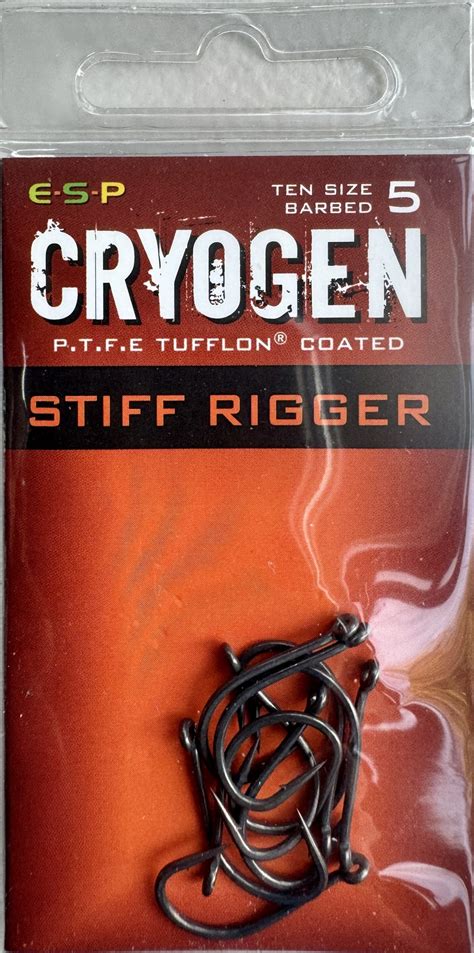 Cryogen Stiff Rigger Size Micro Barb Qty Per Pack