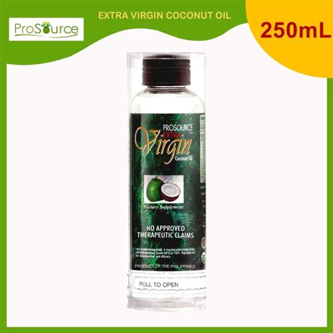 Prosource Extra Virgin Coconut Oil 250ml Lazada PH