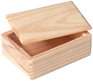 Amazon Darice 9149 16 Wood Box With Lid 3 1 2 Inch