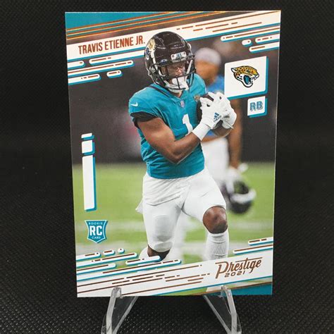 Travis Etienne Jr 2021 Prestige Rookie RC 208 Jacksonville Jaguars