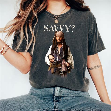 Jack Sparrow T Shirt Etsy