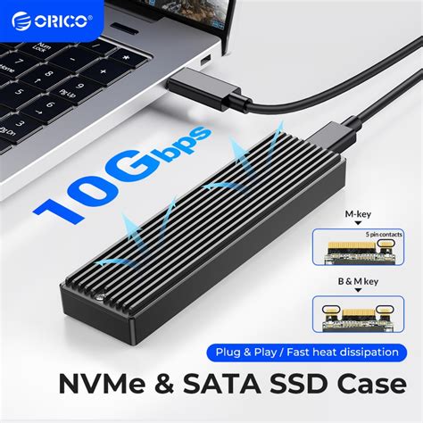 Vỏ ổ Cứng Cổng Orico Usb Type C Gen2 10gbps Pcie M2 Sata Nvme Ngff 5gbps Cho Ssd M2 M2pv