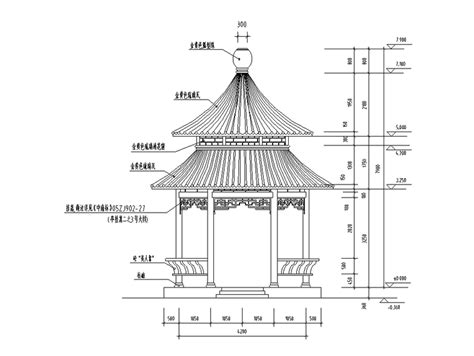 仿古亭大样图2024年仿古亭大样图资料下载筑龙学社