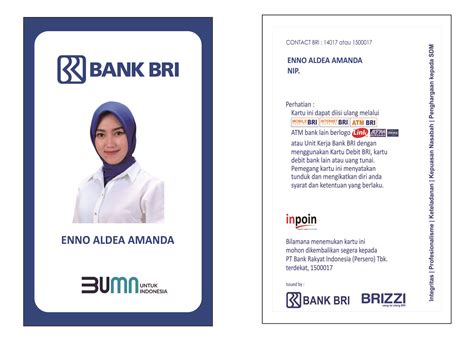 Desain Id Card Bumn Baru Imagesee