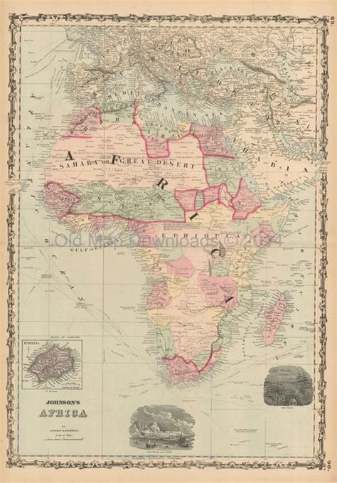 Historical Map Of Africa United States Map