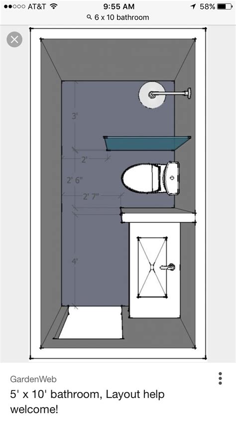 5 X 10 Bathroom Layout Help Welcome Artofit