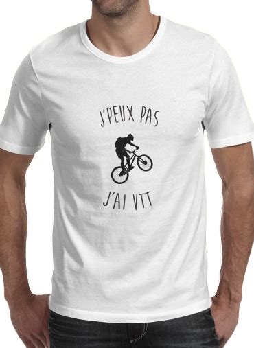 T shirt Je peux pas j ai VTT BIKE Mountain homme à petits prix