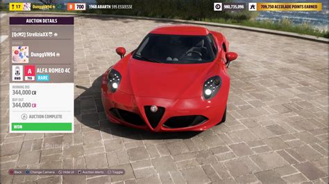 Forza Horizon Auction House Sniping Alfa Romeo C Youtube