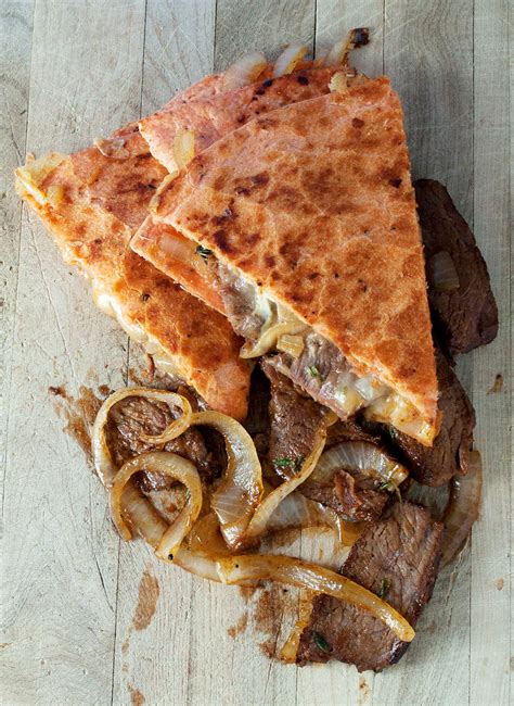 Caramelized Onion And Steak Quesadilla Bs In The Kitchen